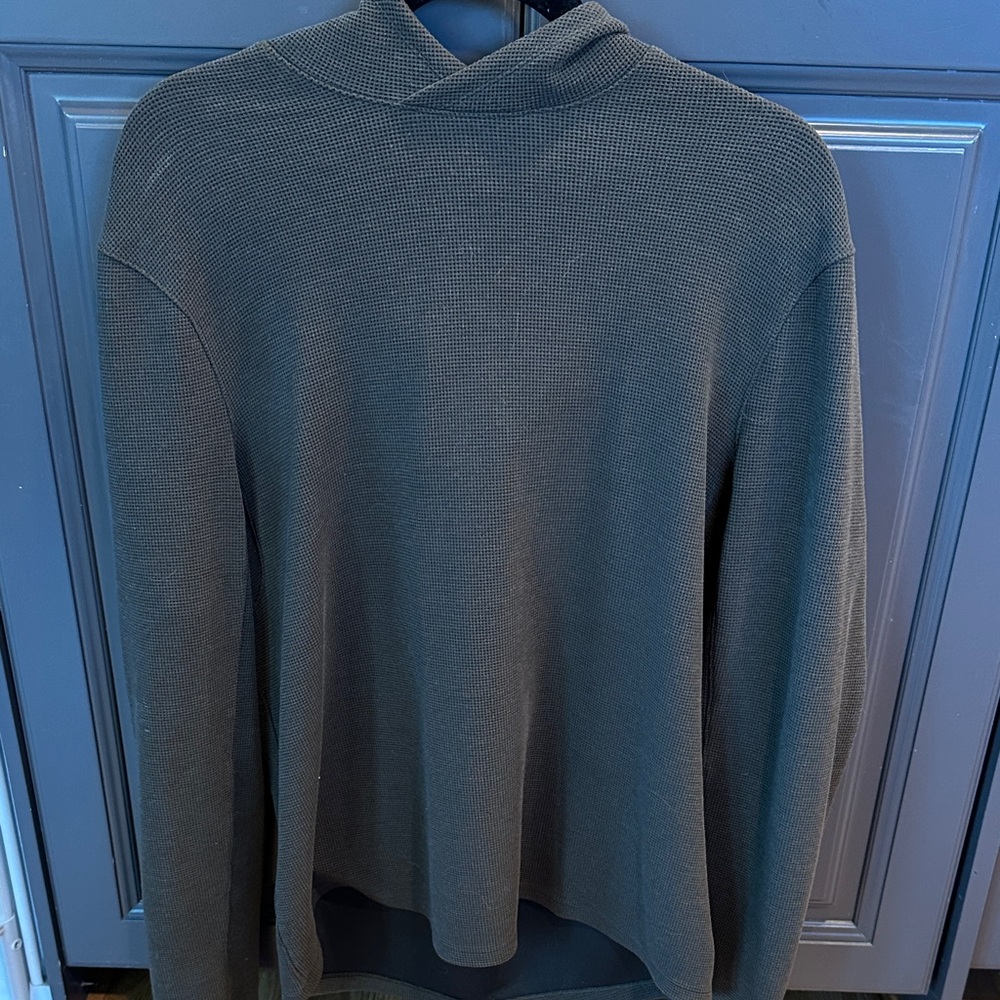 lululemon athletica Men's Olive Hoodie - size L